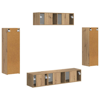 3 Pcs Artisan Eiken artisanaal eikenkleurig