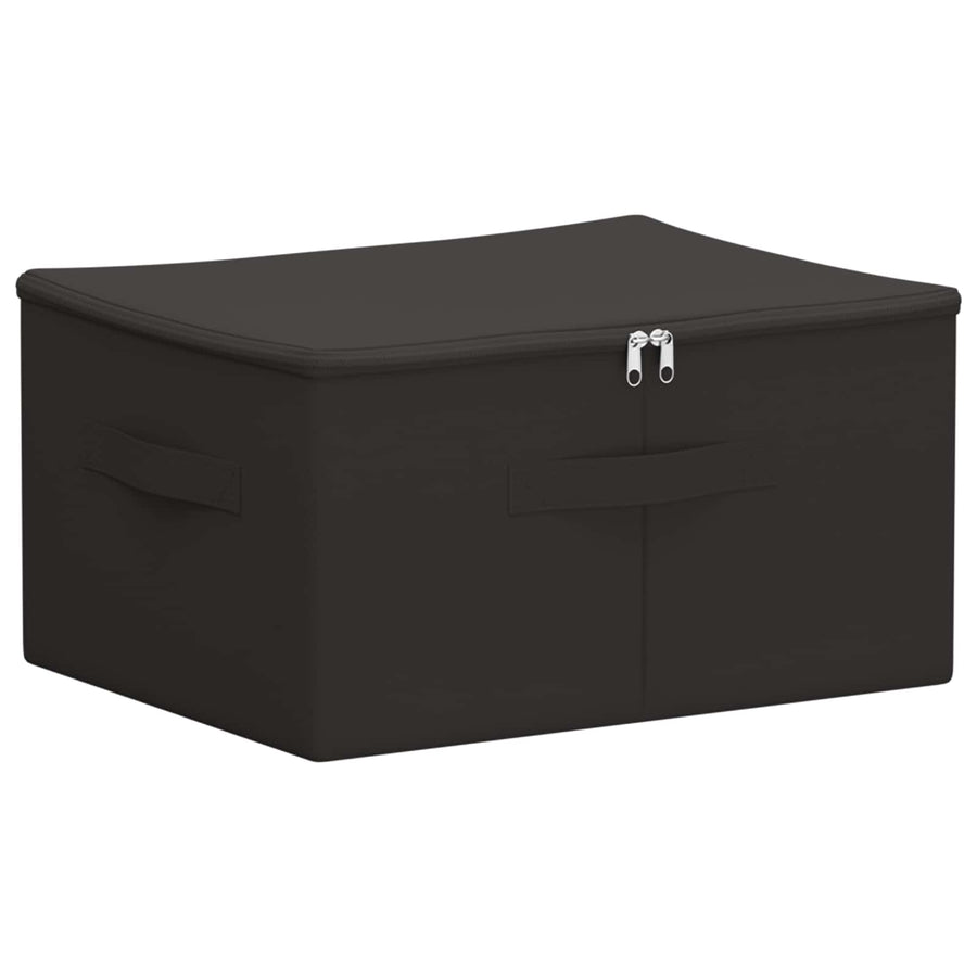 Opbergbox Antracietkleurig 43 x 34 x 23 cm Nonwoven stof