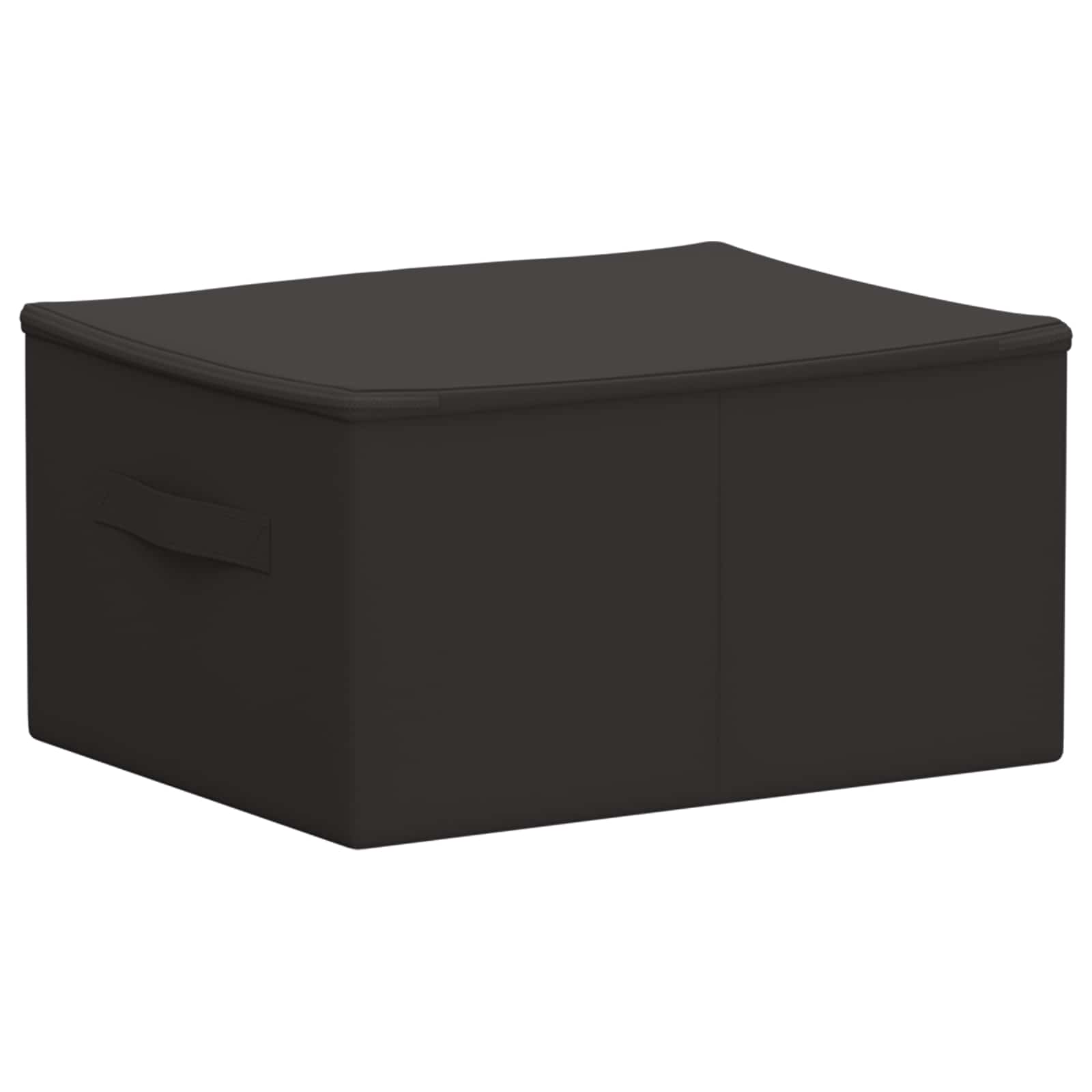 Opbergbox Antracietkleurig 43 x 34 x 23 cm Nonwoven stof
