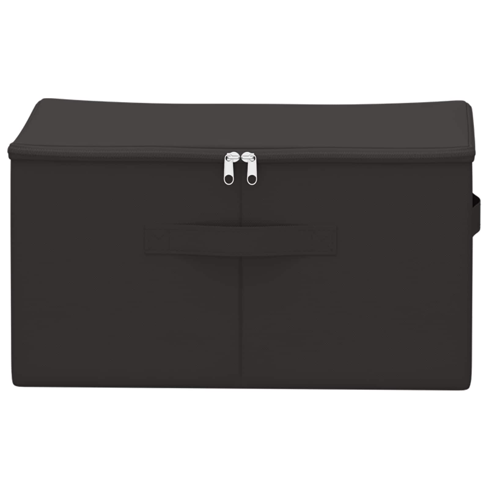 Opbergbox Antracietkleurig 43 x 34 x 23 cm Nonwoven stof