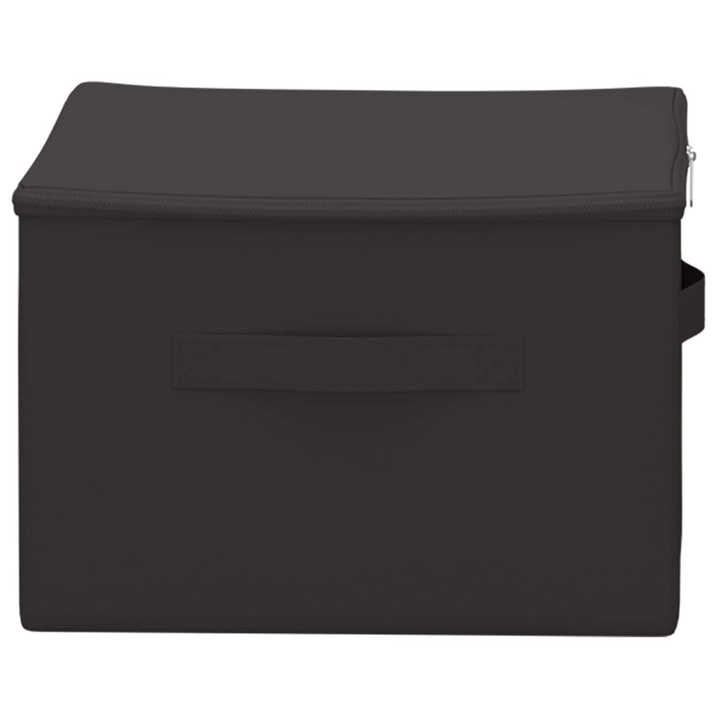 Opbergbox Antracietkleurig 43 x 34 x 23 cm Nonwoven stof