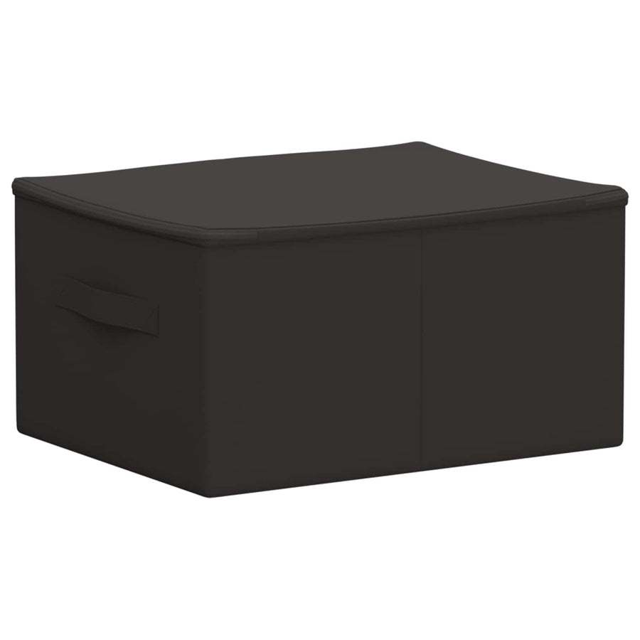 Opbergbox 24 pcs Antracietkleurig 43 x 34 x 23 cm Nonwoven stof