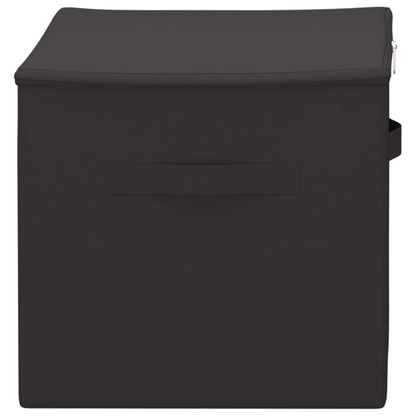 Opbergbox 24 pcs Antracietkleurig 55 x 35 x 32 cm Nonwoven stof