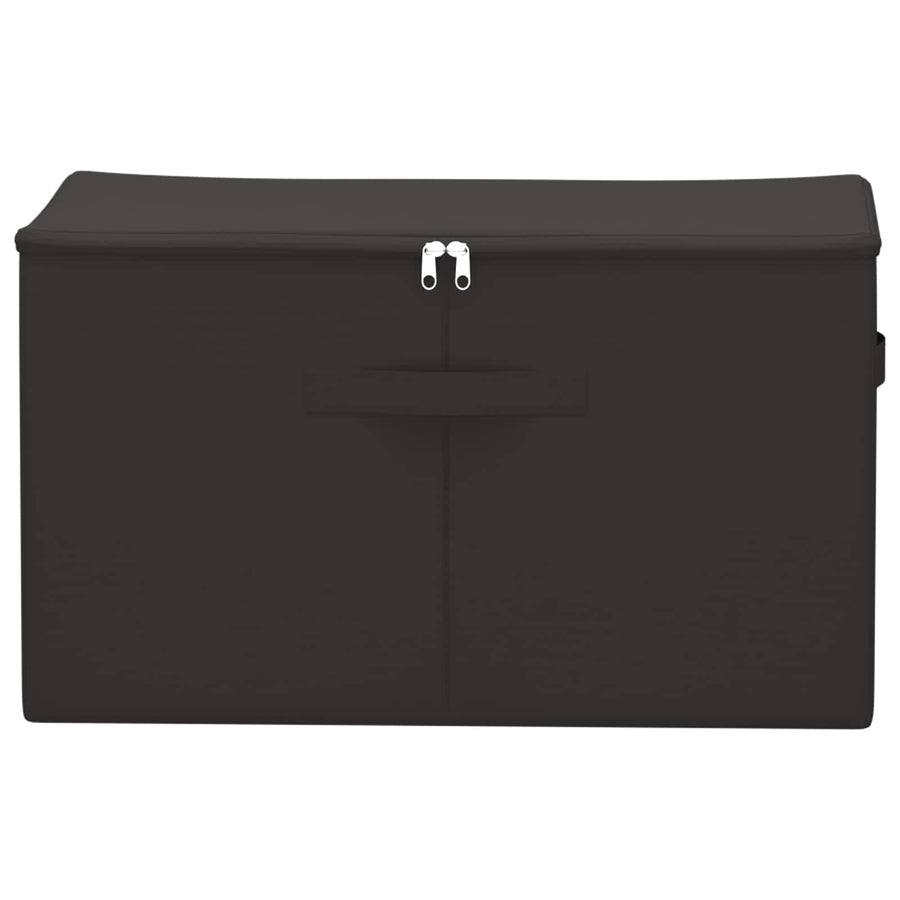 Opbergbox 24 pcs Antracietkleurig 60 x 43 x 35 cm Nonwoven stof