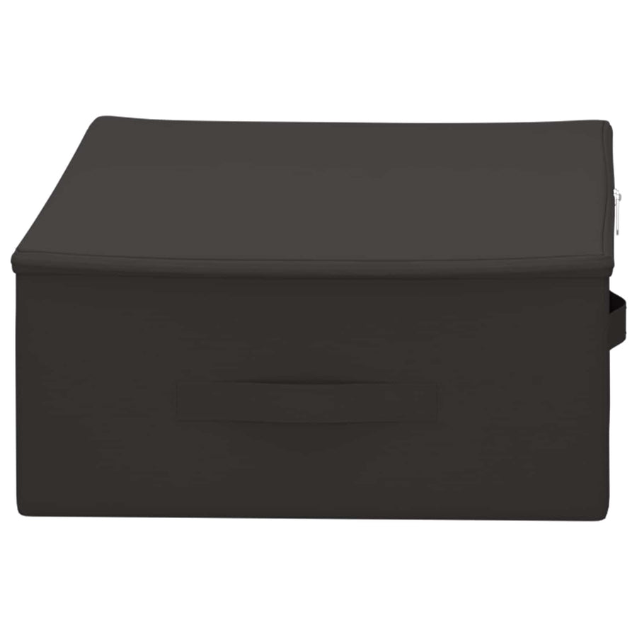 Opbergbox 6 pcs Antracietkleurig 70 x 40 x 18 cm Nonwoven stof