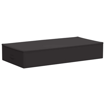 Opbergbox 2 pcs Antracietkleurig 100 x 50 x 18 cm Nonwoven stof
