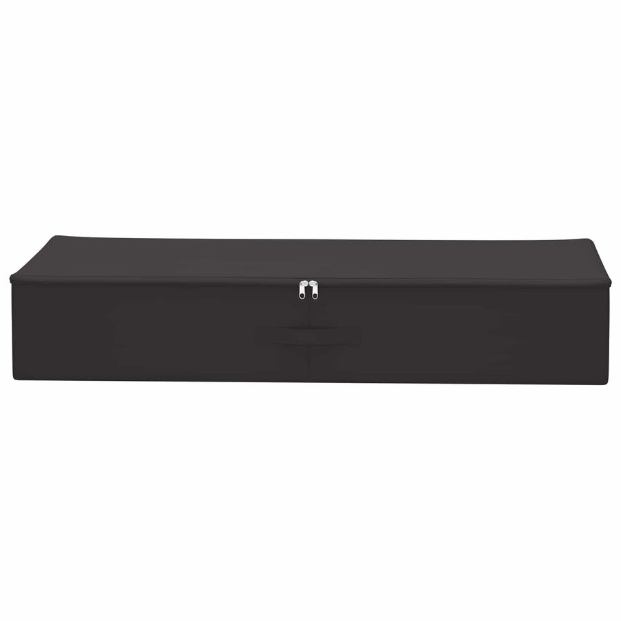 Opbergbox 2 pcs Antracietkleurig 100 x 50 x 18 cm Nonwoven stof