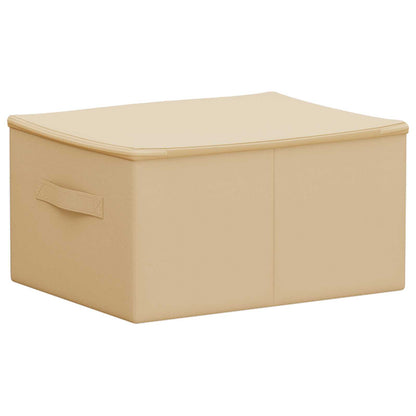 Opbergbox 24 pcs Crèmekleurig 43 x 34 x 23 cm Nonwoven stof