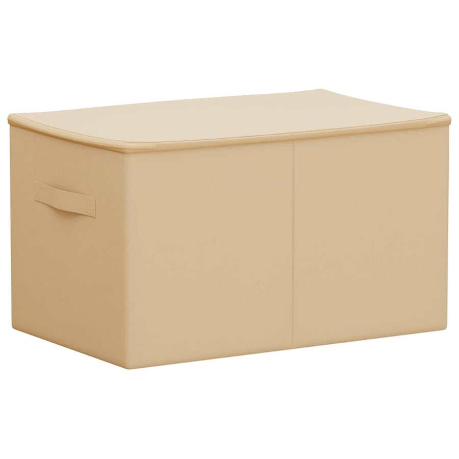 Opbergbox Crèmekleurig 55 x 35 x 32 cm Nonwoven stof