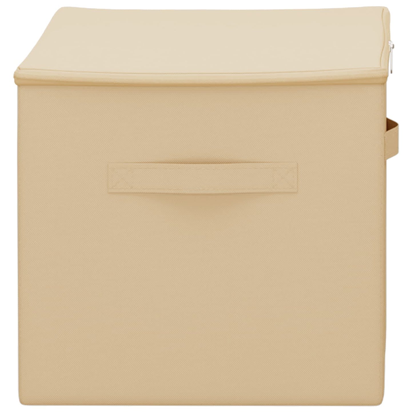 Opbergbox 2 pcs Crèmekleurig 55 x 35 x 32 cm Nonwoven stof