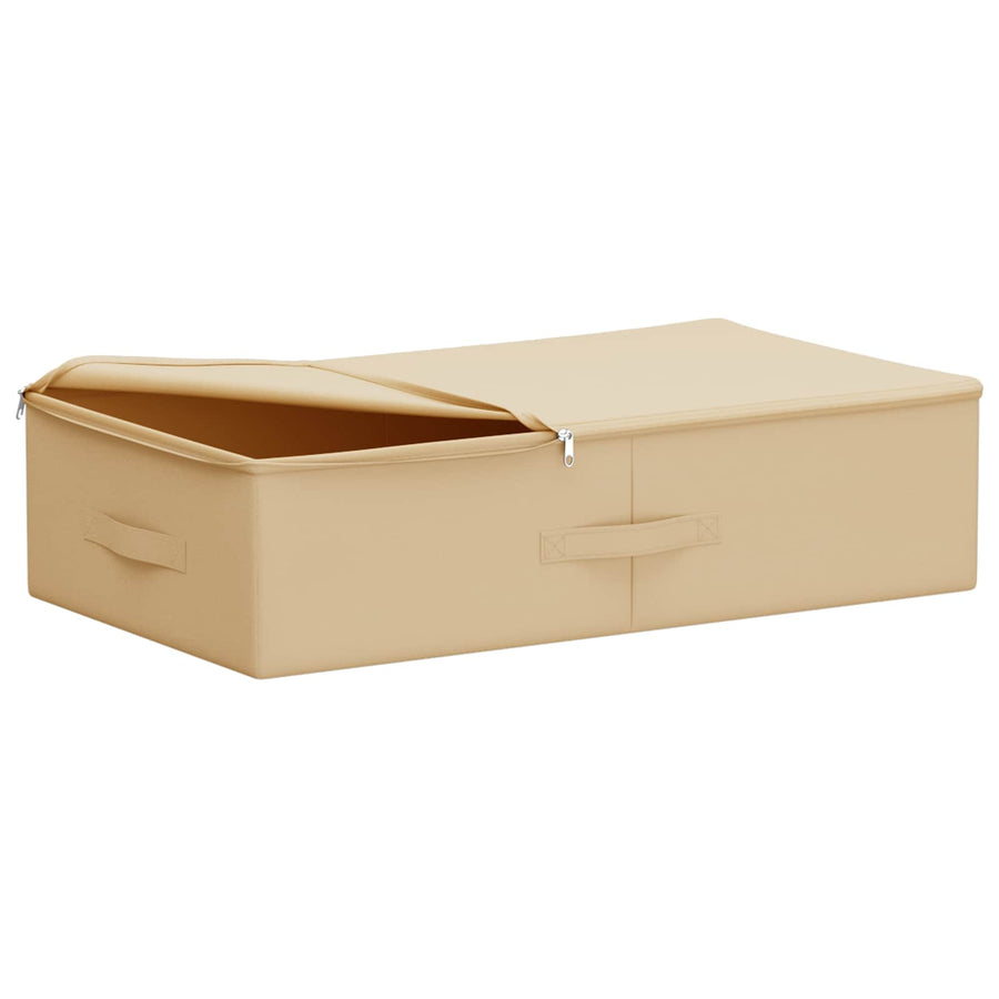Opbergbox 6 pcs Crèmekleurig 70 x 40 x 18 cm Nonwoven stof