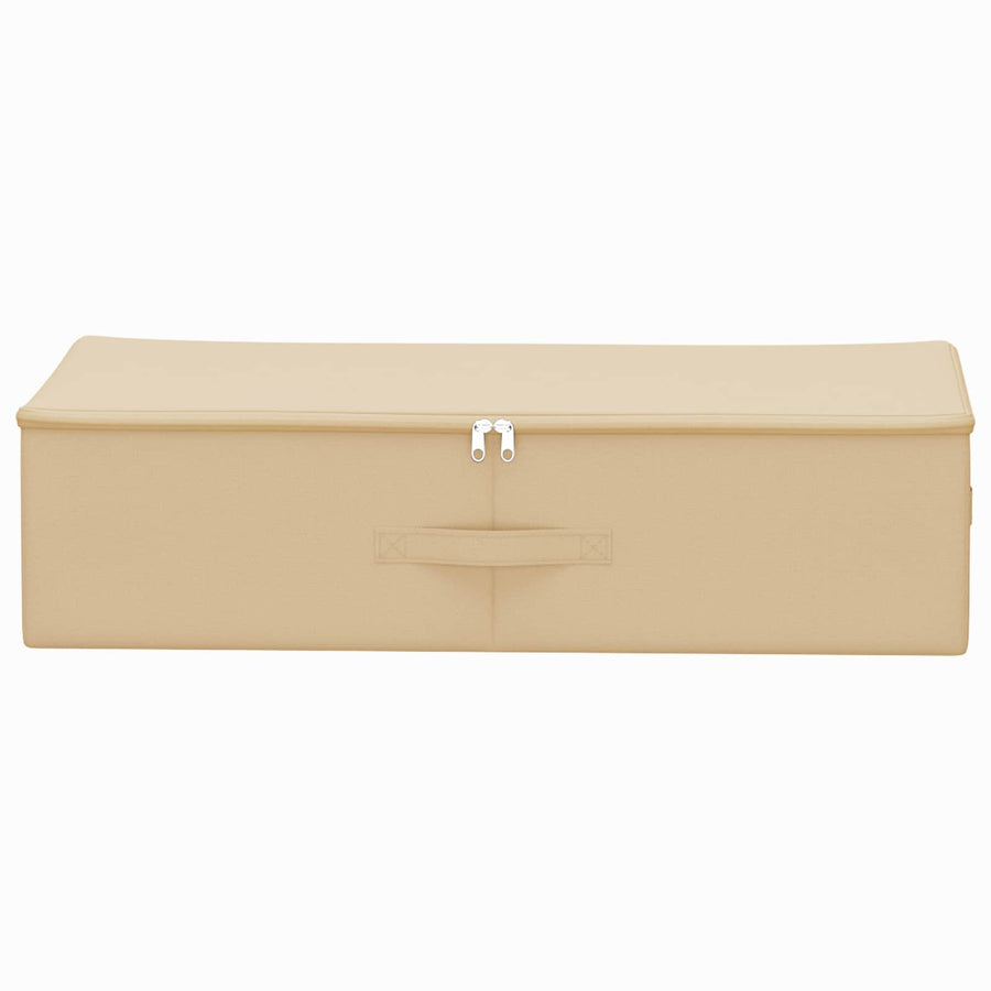 Opbergbox 24 pcs Crèmekleurig 70 x 40 x 18 cm Nonwoven stof