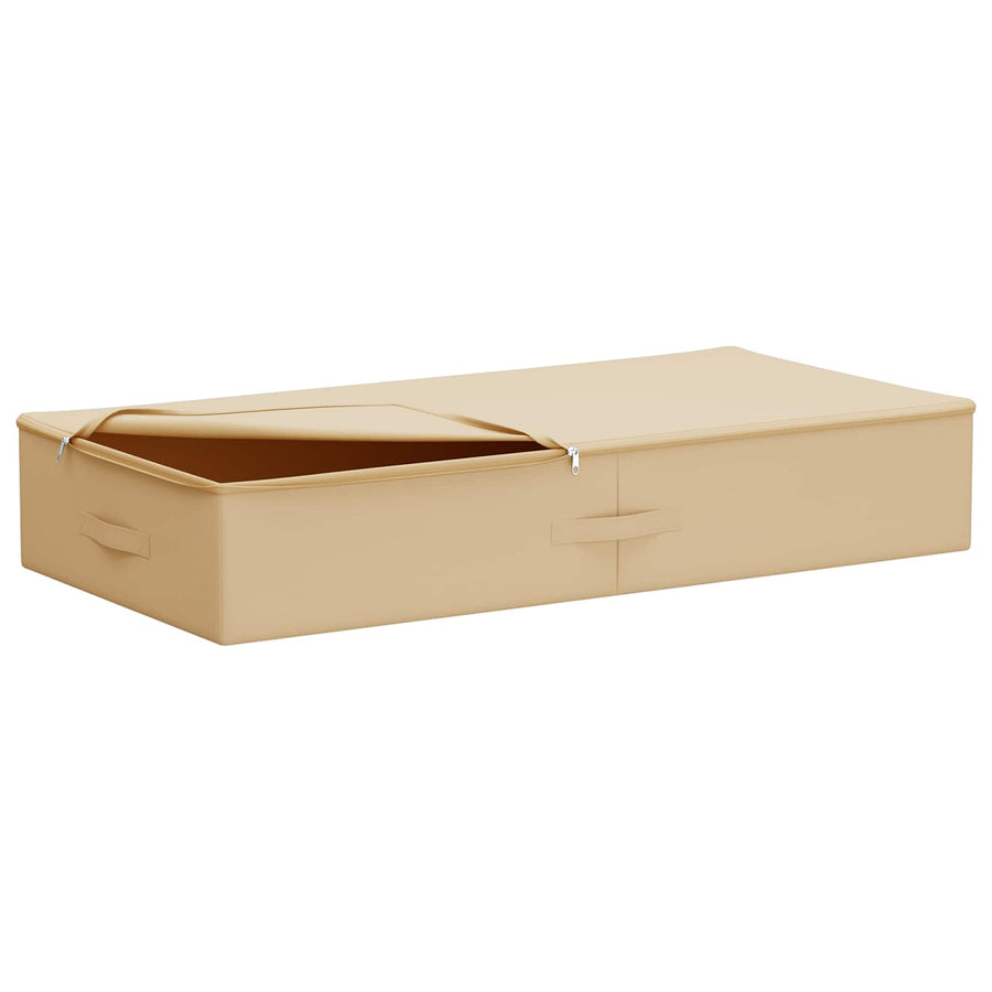 Opbergbox Crèmekleurig 90 x 48 x 15 cm Nonwoven stof