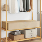 Opbergbox 6 stuks crèmekleurig 90x48x15 cm