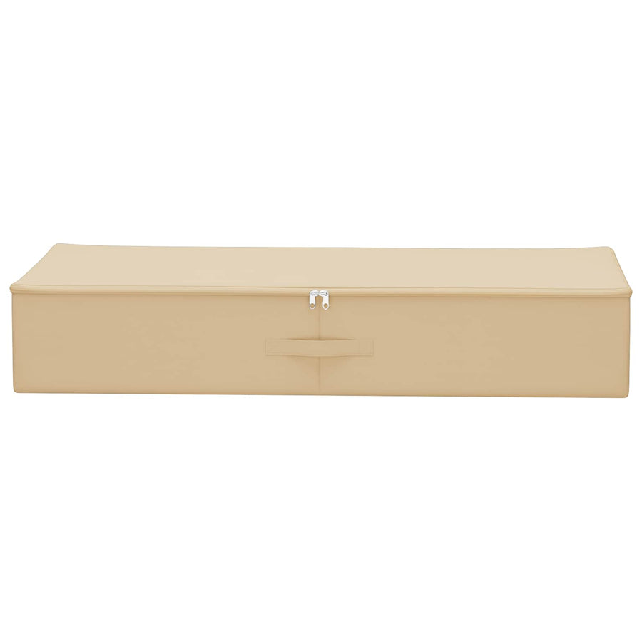 Opbergbox Crèmekleurig 100 x 50 x 18 cm Nonwoven stof