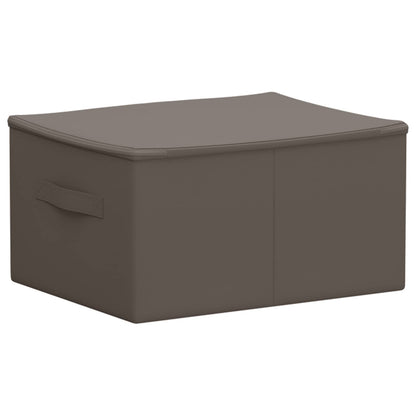 Opbergbox 6 pcs Grijs 50 x 30 x 25 cm Nonwoven stof