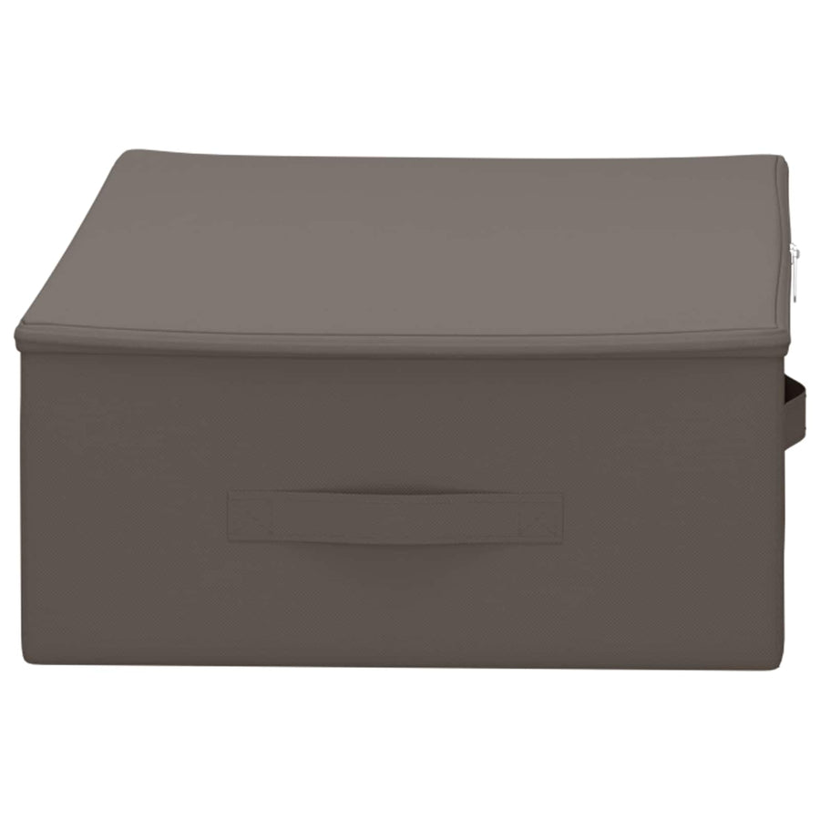 Opbergbox 6 pcs Grijs 70 x 40 x 18 cm Nonwoven stof