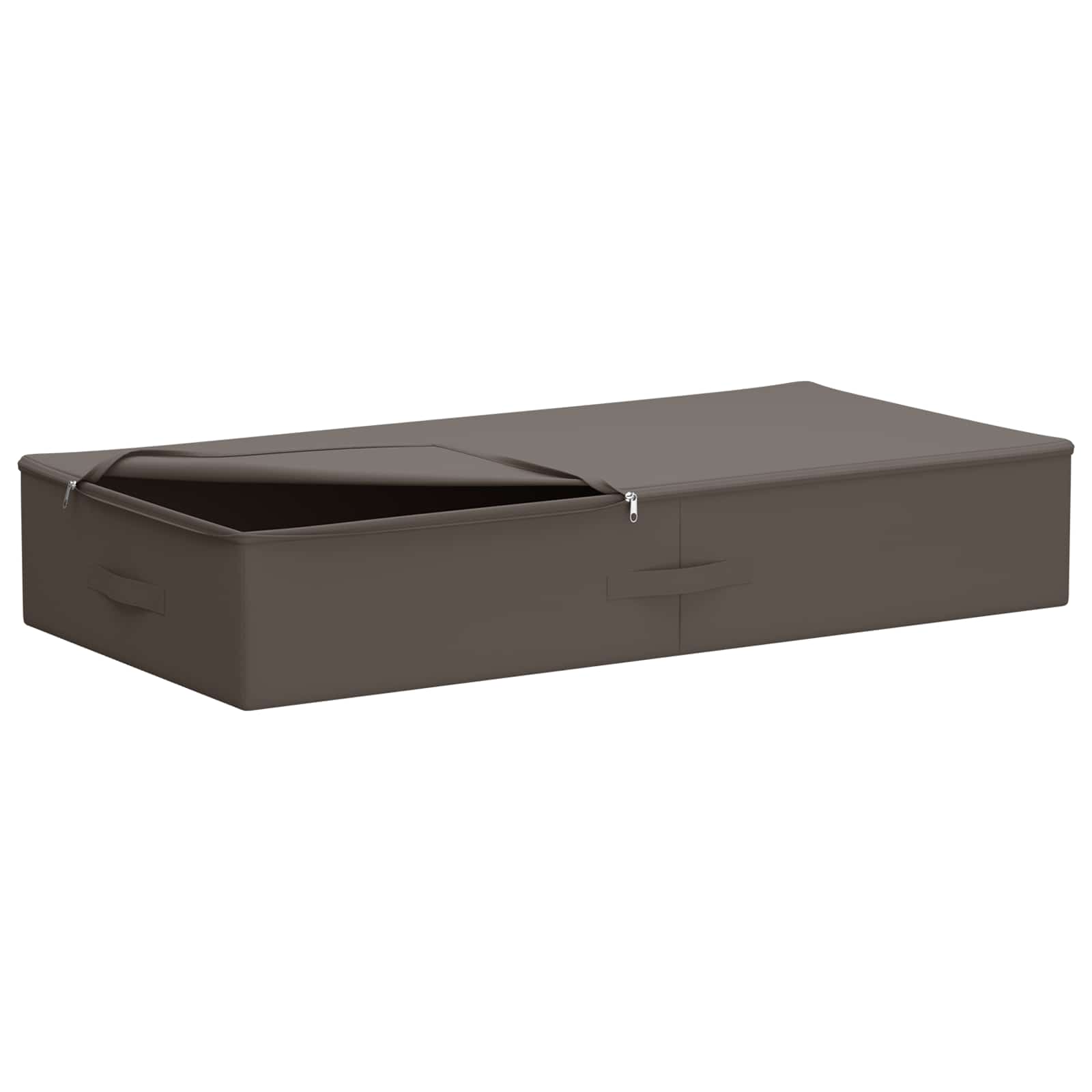 Opbergbox 2 pcs Grijs 90 x 48 x 15 cm Nonwoven stof