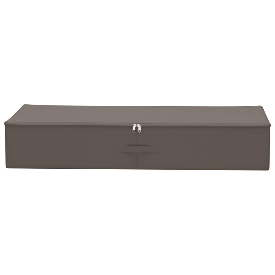 Opbergbox 2 pcs Grijs 90 x 48 x 15 cm Nonwoven stof