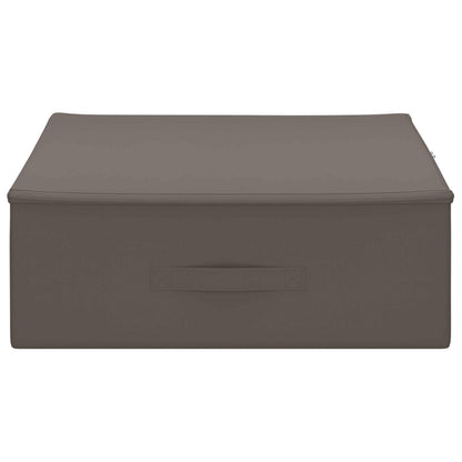 Opbergbox 2 pcs Grijs 90 x 48 x 15 cm Nonwoven stof