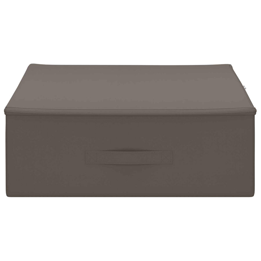 Opbergbox 2 pcs Grijs 100 x 50 x 18 cm Nonwoven stof