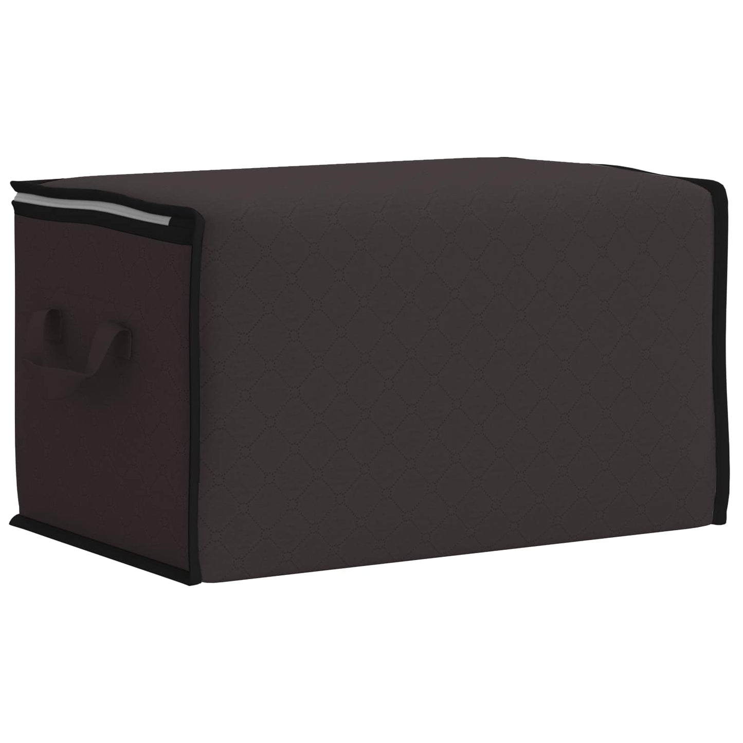 Opbergdoos met Transparante Zijraam 2 pcs Antracietkleurig