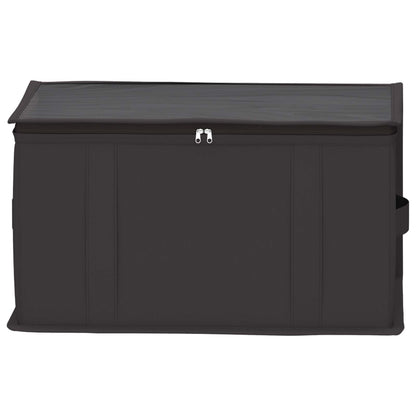 Opbergdoos met transparant bovenraam 6 pcs Antracietkleurig