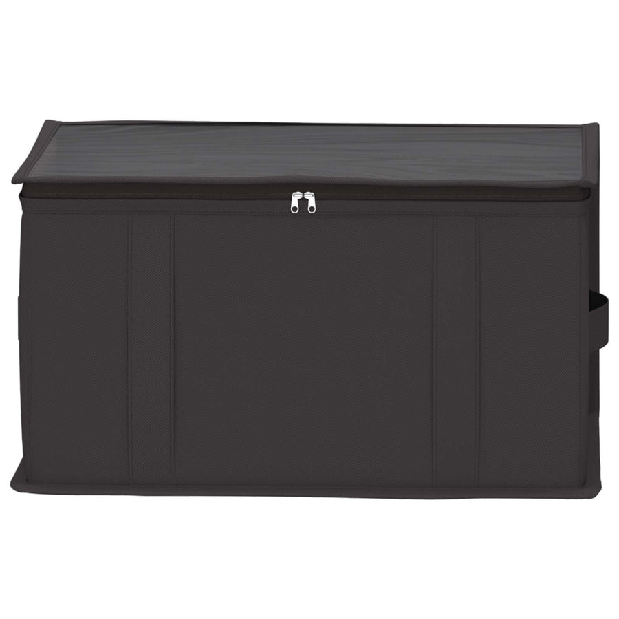 Opbergdoos met transparant bovenraam 6 pcs Antracietkleurig