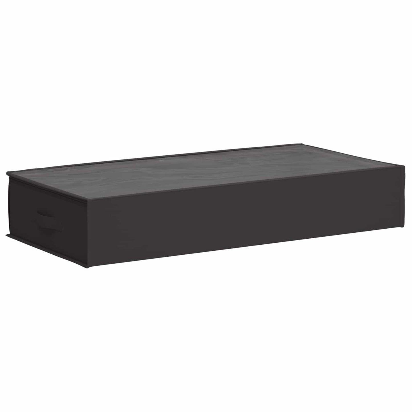Opbergdoos met transparant bovenraam 6 pcs Antracietkleurig