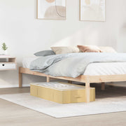 Opbergdoos 100x50x18 cm crèmekleurig 2 stuks