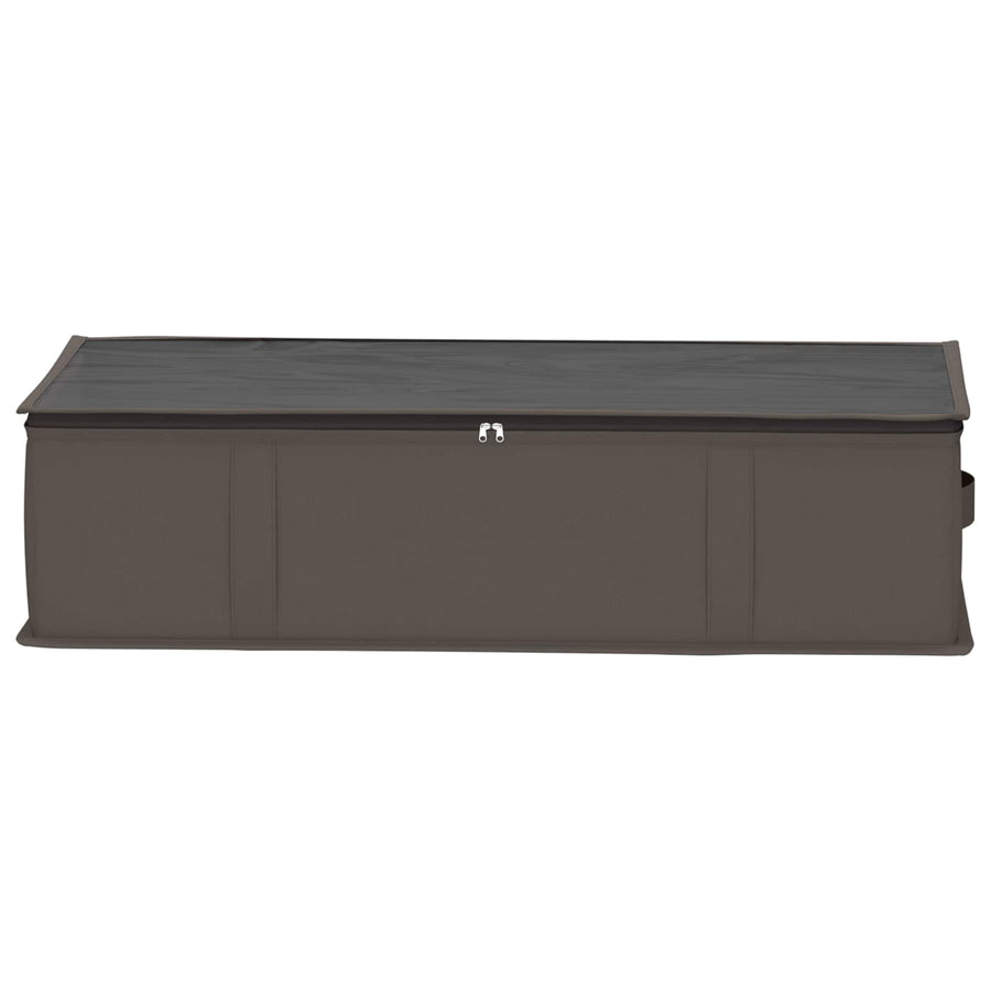 Opbergdoos met transparant bovenraam Grijs 70 x 40 x 18 cm
