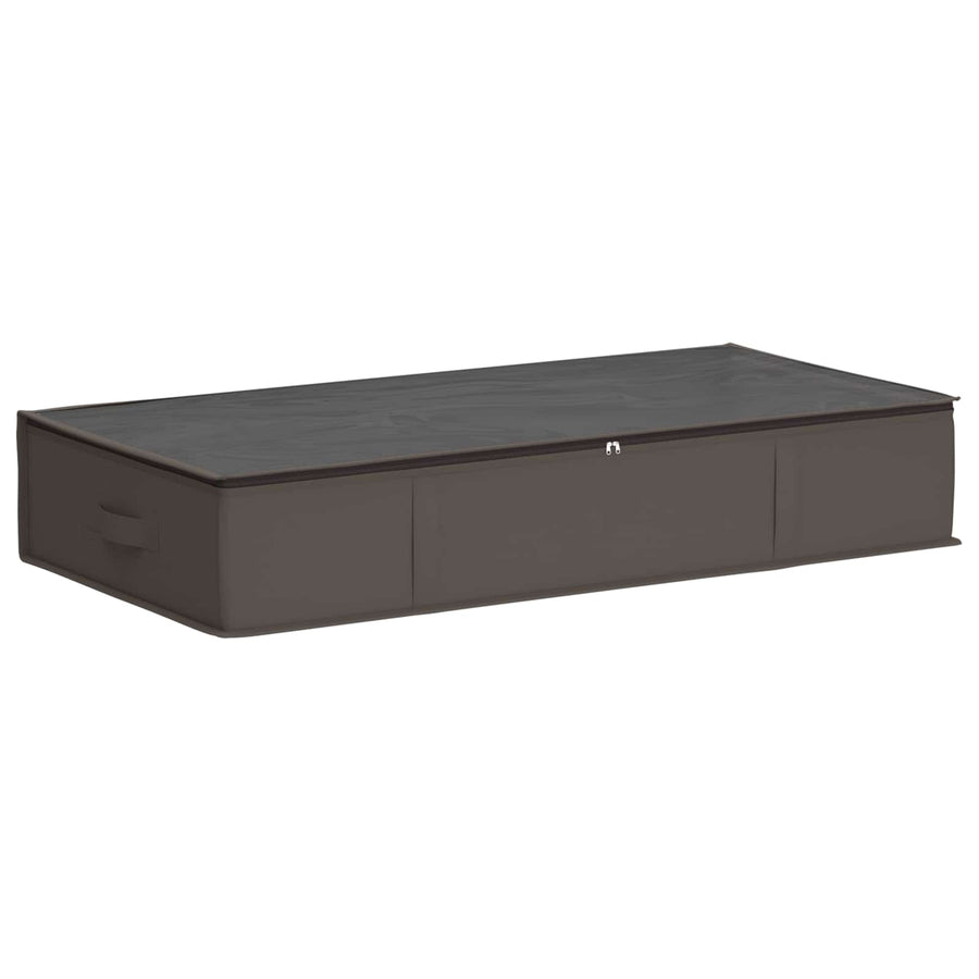 Opbergdoos met transparant bovenraam Grijs 90 x 48 x 15 cm