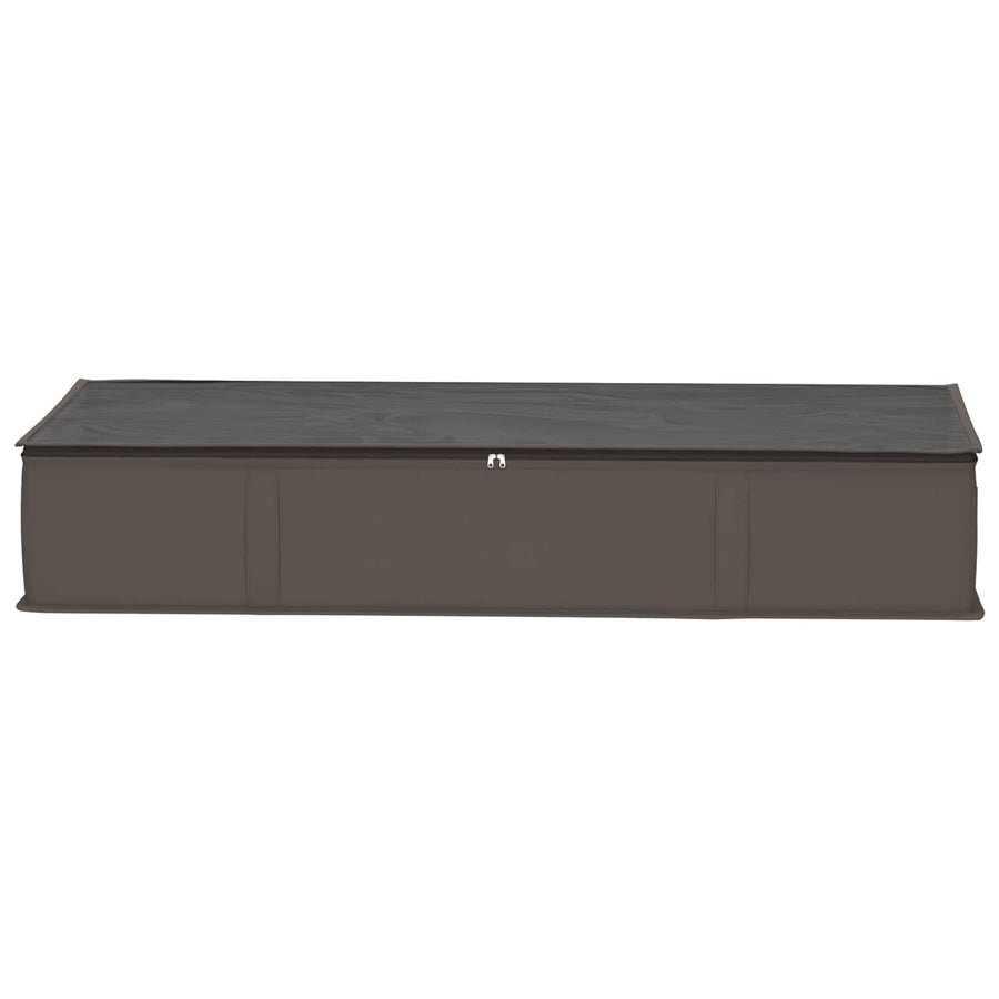 Opbergdoos met transparant bovenraam Grijs 90 x 48 x 15 cm