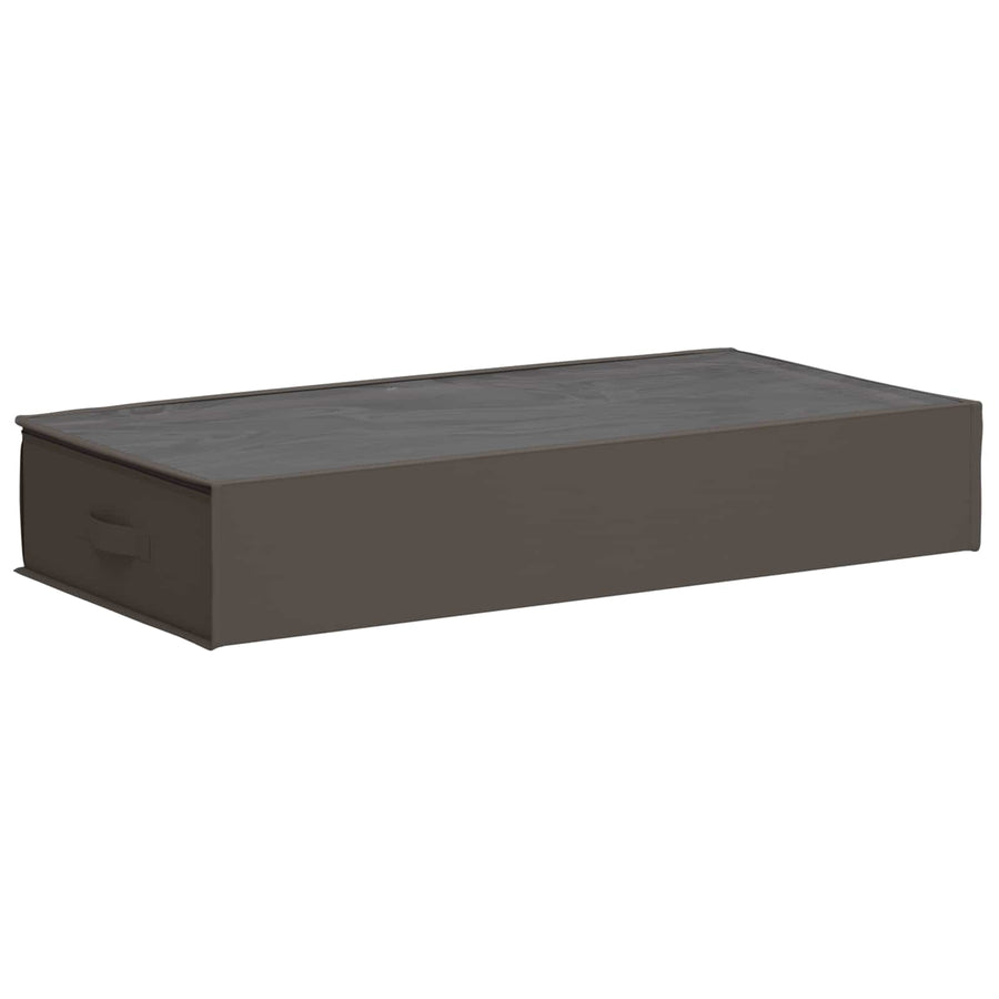 Opbergdoos met transparant bovenraam Grijs 100 x 50 x 18 cm