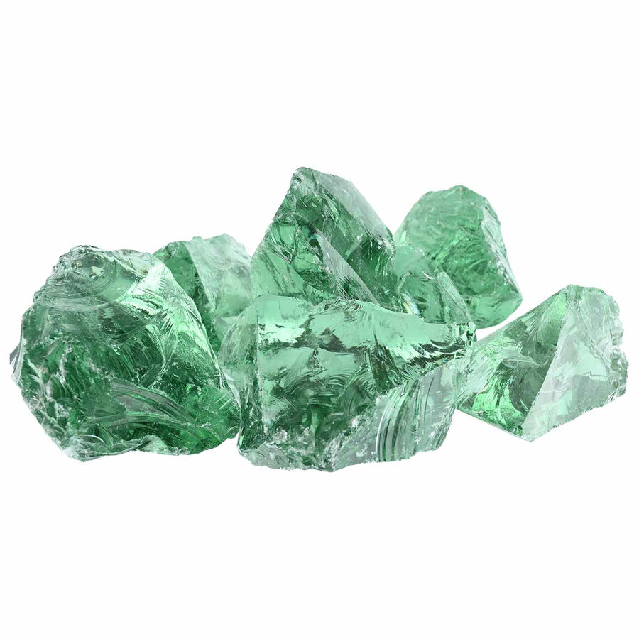 Tuinstenen Lichtgroen 12 cm Glas