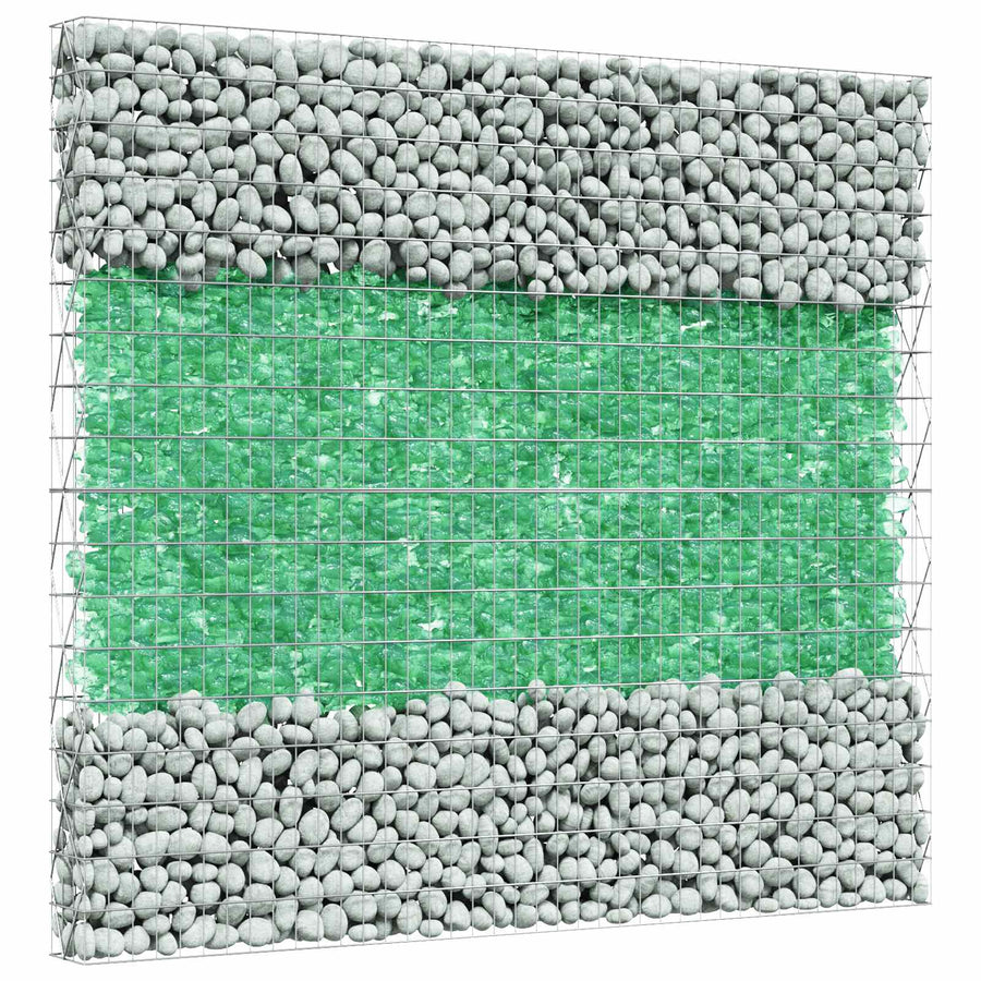 Tuinstenen Lichtgroen 12 cm Glas