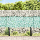 Tuinstenen glas 12 cm turquoise