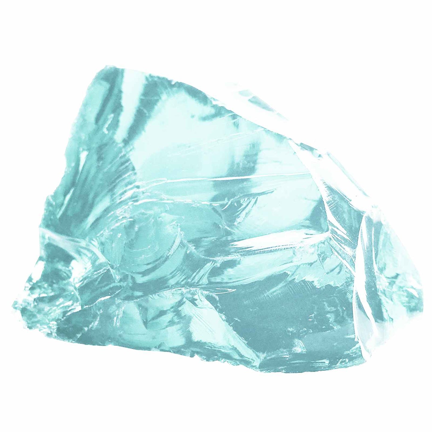 Tuinstenen Turquoise 12 cm Glas