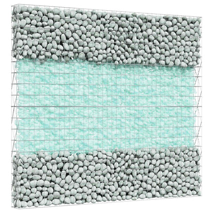 Tuinstenen Turquoise 12 cm Glas