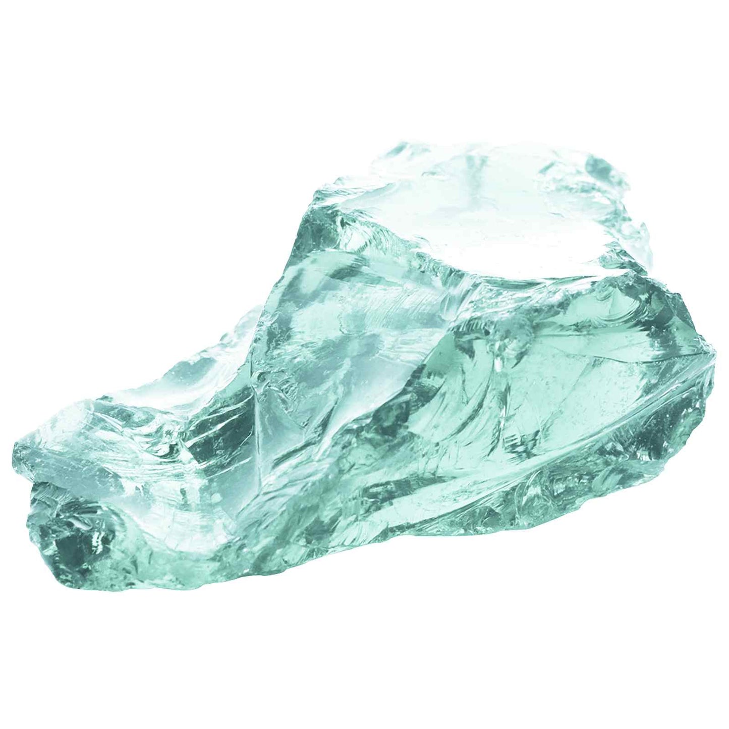 Tuinstenen Turquoise 12 cm Glas