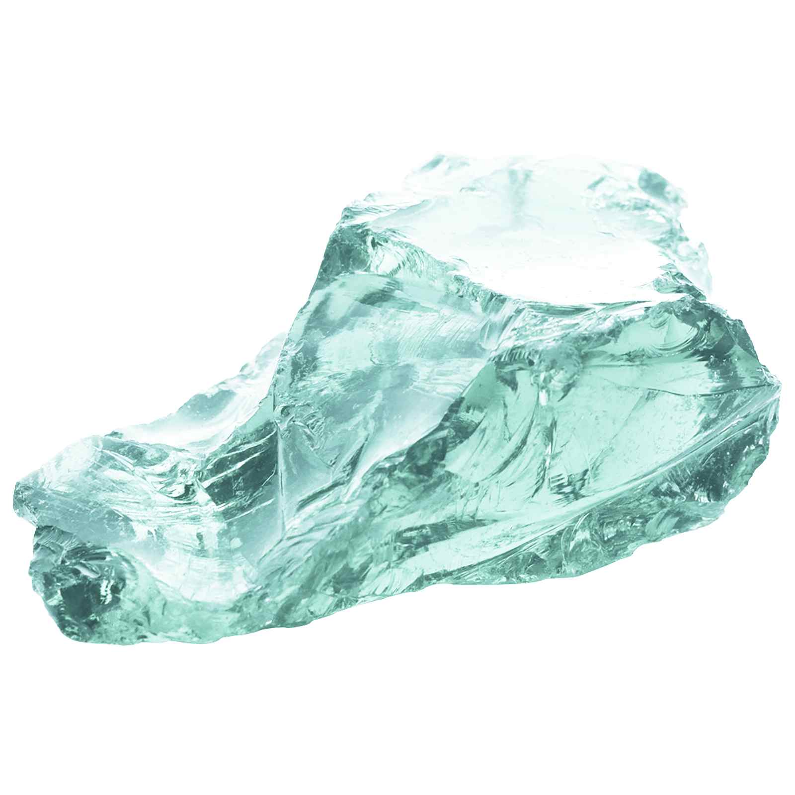 Tuinstenen Turquoise 12 cm Glas