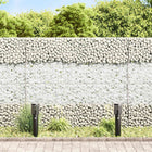 Garden Stones White 12 cm Glass
