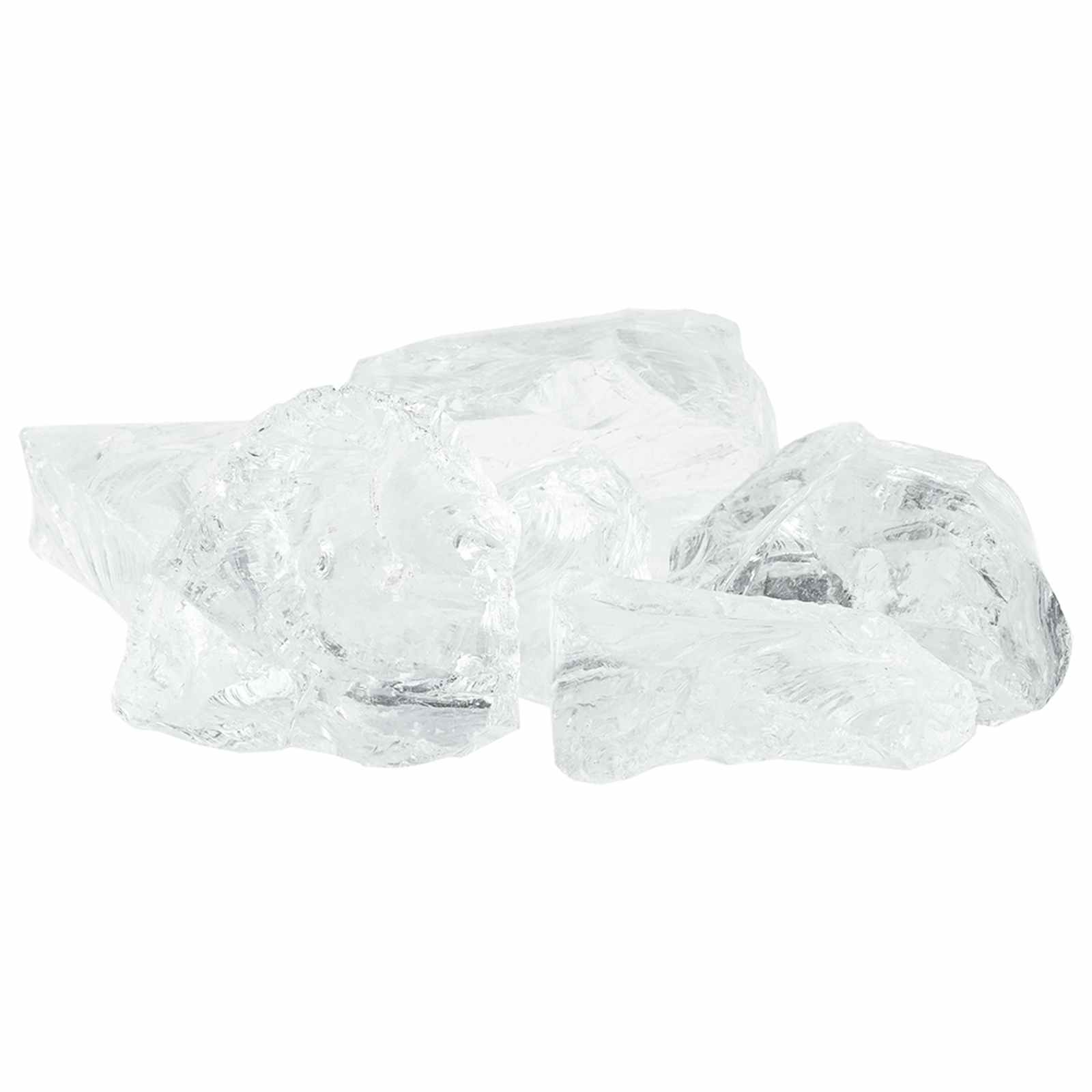 Tuinstenen Wit 12 cm Glas