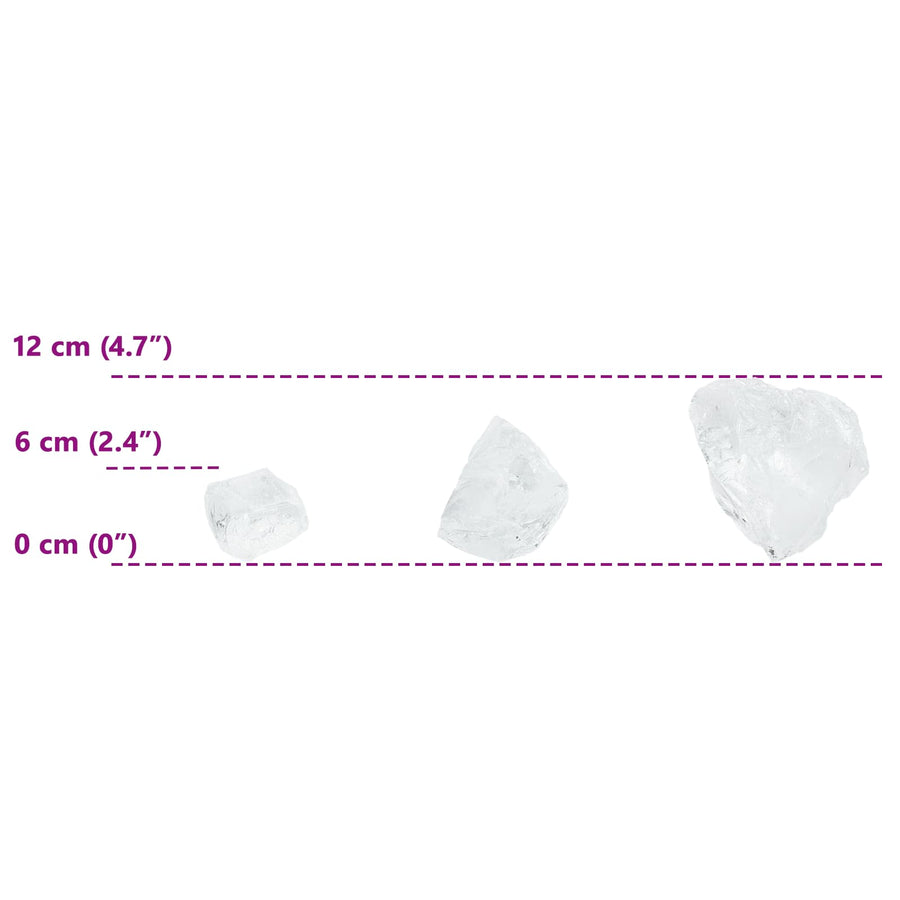 Tuinstenen Wit 12 cm Glas