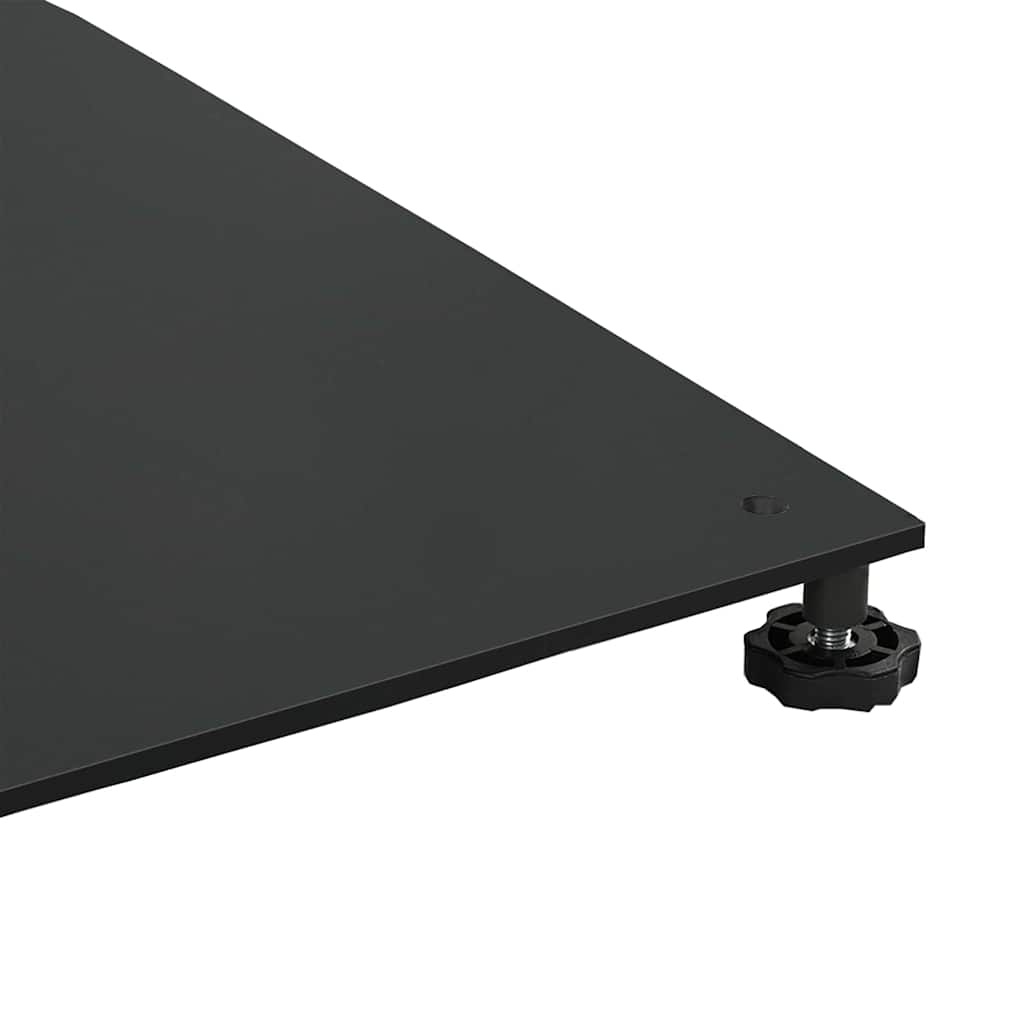 Parasolvoet Zwart 100 x 100 x 4 cm Staal