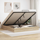 Ottoman Bed Frame Sonoma Oak 193 x 120 x 25 cm Chipboard