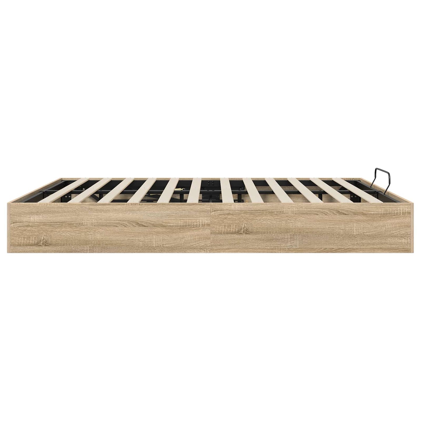 Ottoman Bedframe Sonoma Eiken 193 x 120 x 25 cm Spaanplaat