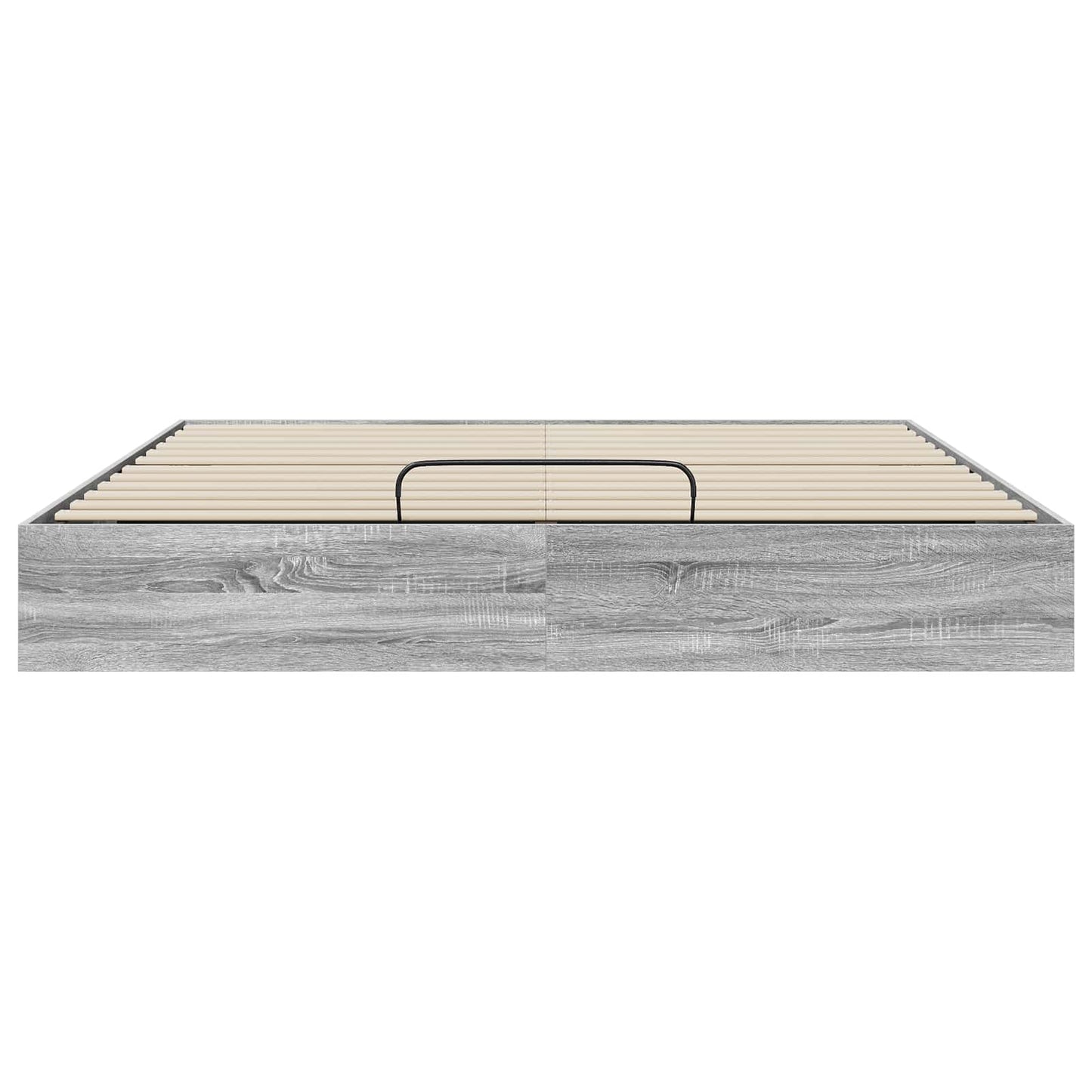 Ottoman Bedframe Grijs Sonoma 193 x 120 x 25 cm Spaanplaat