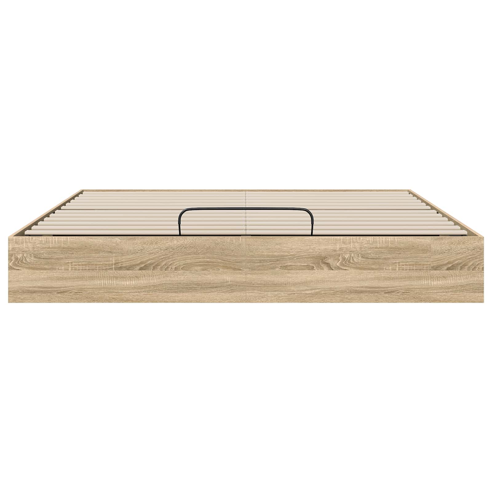Ottoman Bedframe Sonoma Eiken 193 x 120 x 25 cm Spaanplaat