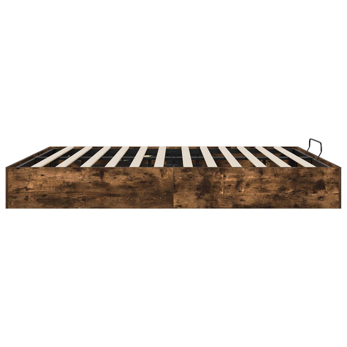 Ottoman Bedframe Gerookt eiken 193 x 120 x 25 cm Spaanplaat